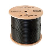 Кабель коаксиальный VEGATEL 5D-FB (Titan, черный)